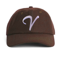 Camel Brown 'V' Logo Cap