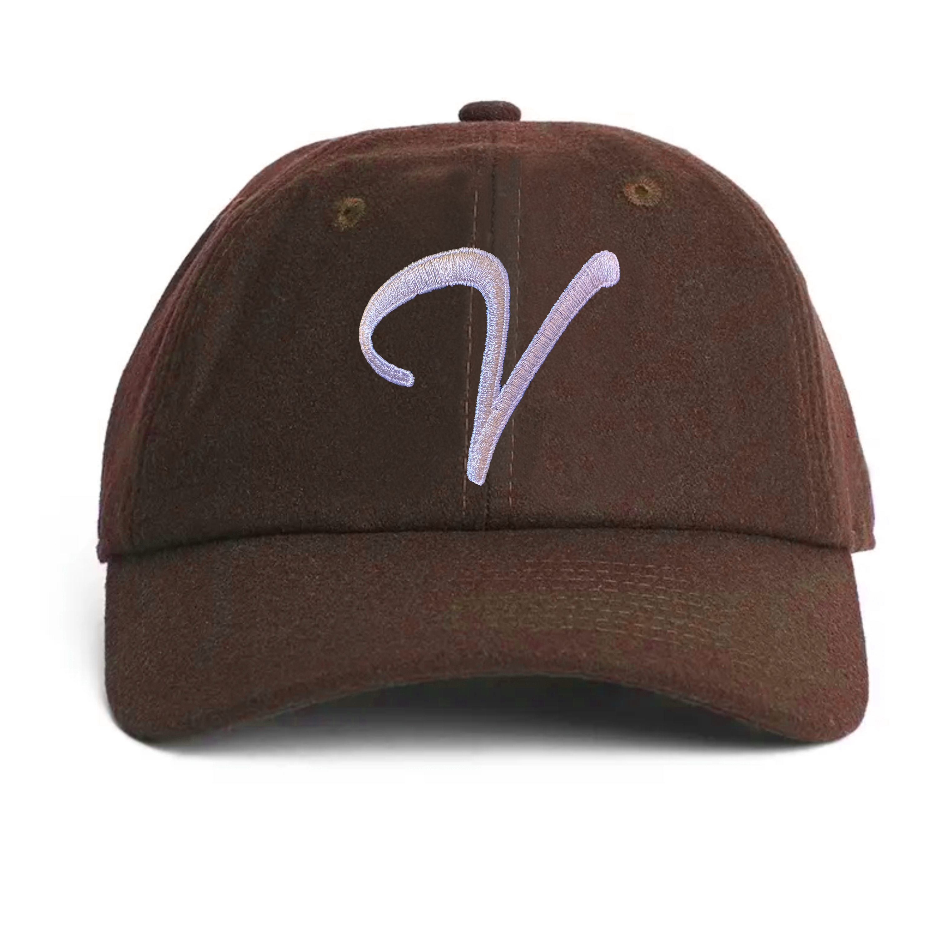 Camel Brown 'V' Logo Cap